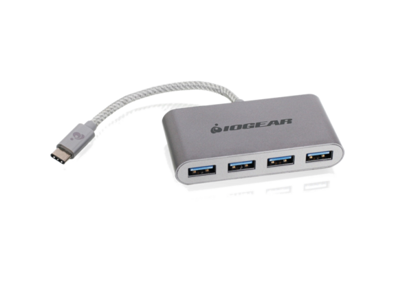 , IOGEAR HUB-C - USB-C to 4-port USB-A Hub